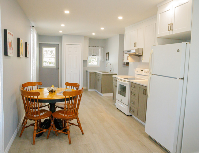 Cuisine et salle à manger du logement
